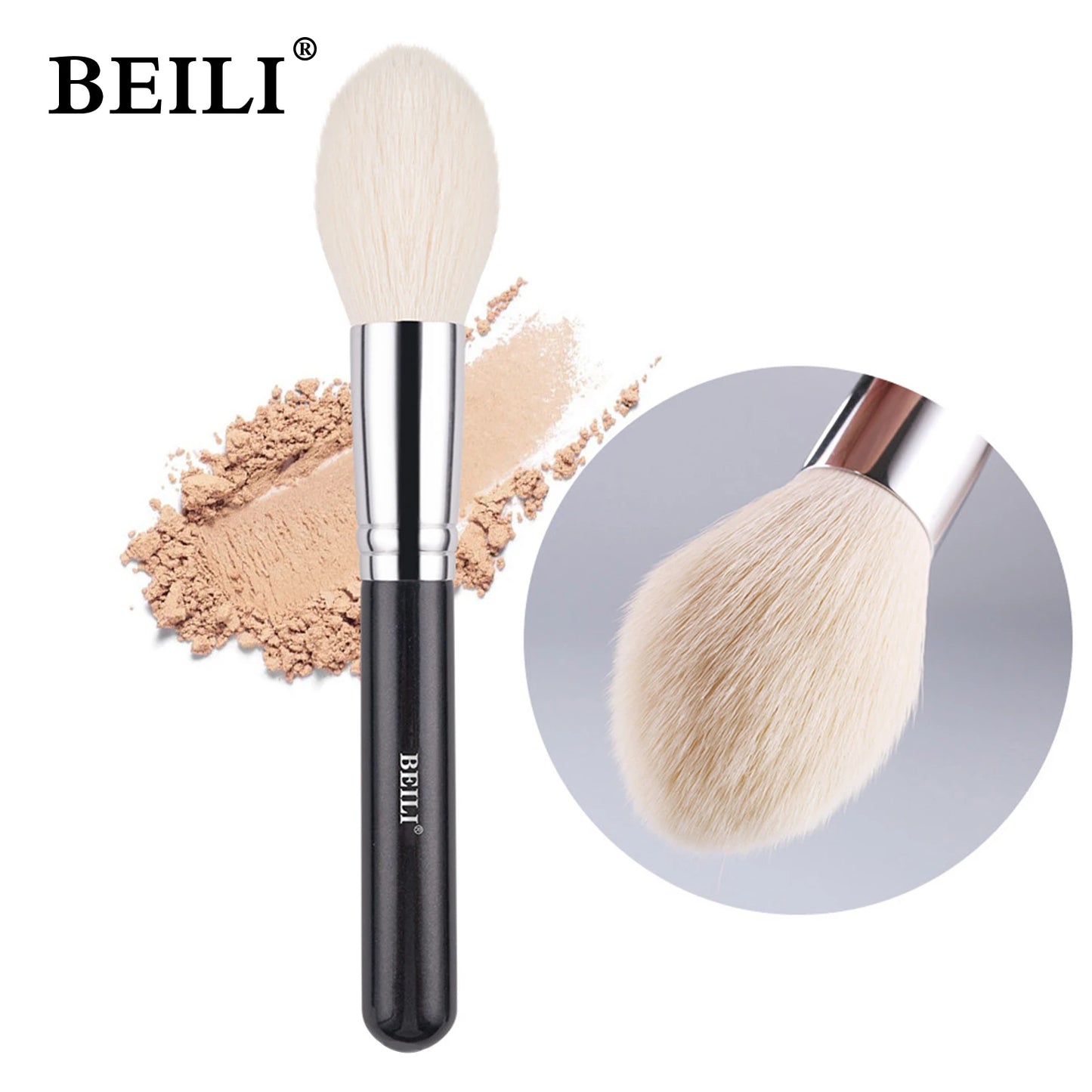 BEILI Ultra Thin Eyebrow Makeup Brush Set For Professional Eyeliner Eyelash Concealer Detail Brushes Make up Beauty Product