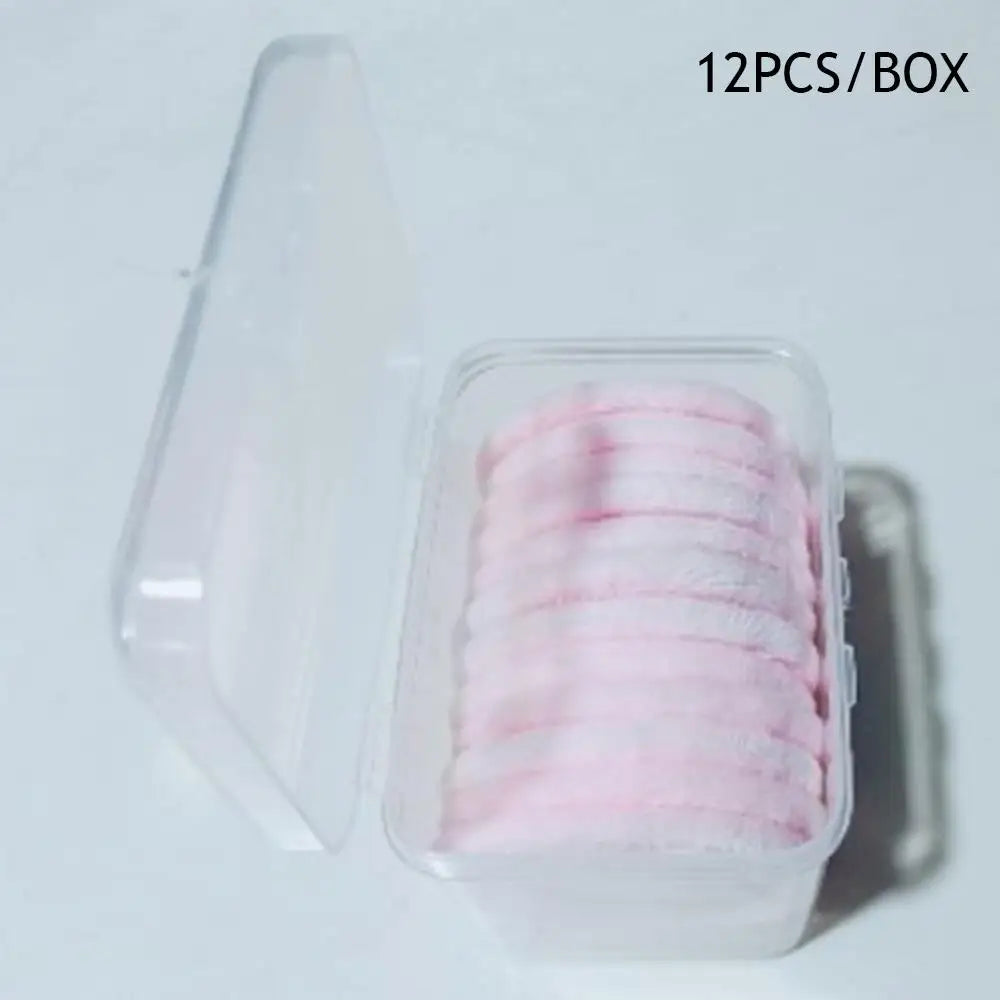 Cute Velvet Plush Powder Puff Round Makeup Puff Washable Product Soft Smooth Supplies Facial Beauty Items Dry Use Makeup Tool