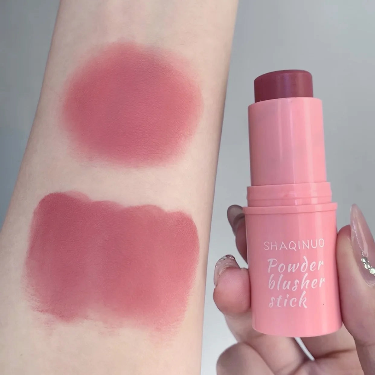 Blush Stick Multifunctional, Matte Finish, Brightening Blush Cream for Natural Everyday Makeup - Perfect for Daily Face Makeup,