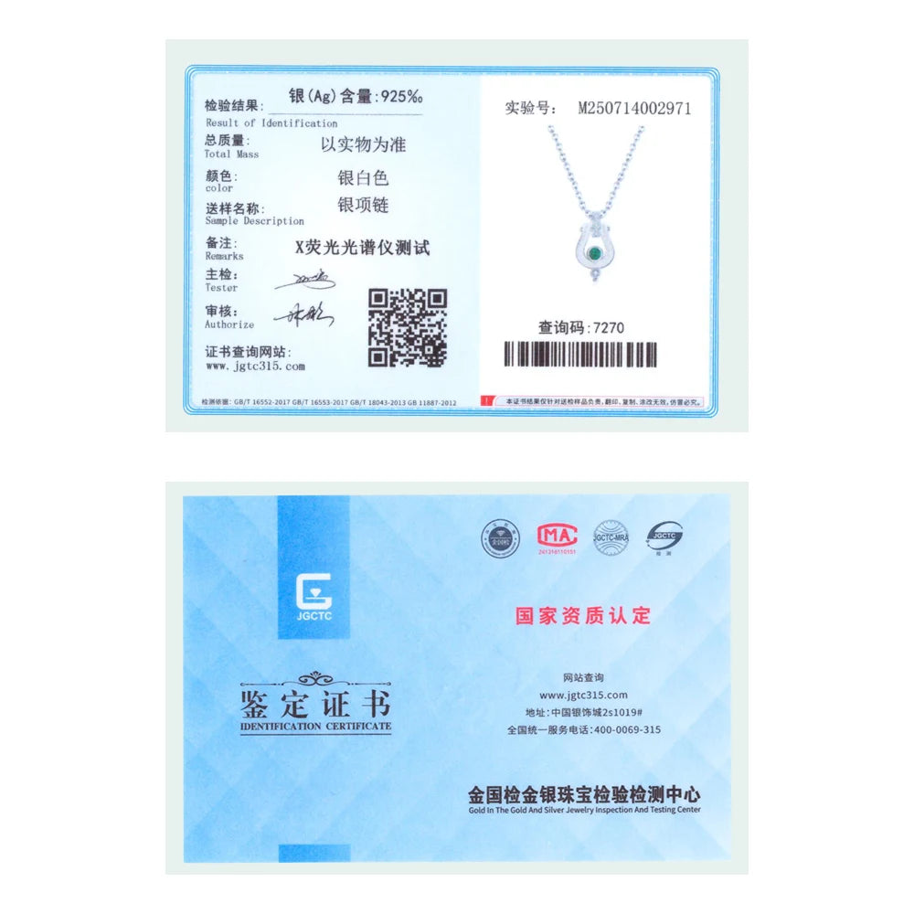 2025 Original 925 Sterling Silver Horseshoe Charm Necklace Fit Bracelet Diy For Women Fashion Jewelry Hot Fine Pendant Love Gift