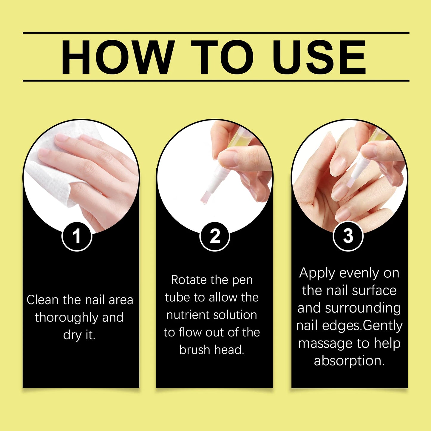 Nail Growth Oil Cuticle Revitalizer Strengthing Repair Damage Nails Prevent Agnail Deep Nourishing Nutrition Nail Soften Oil Pen