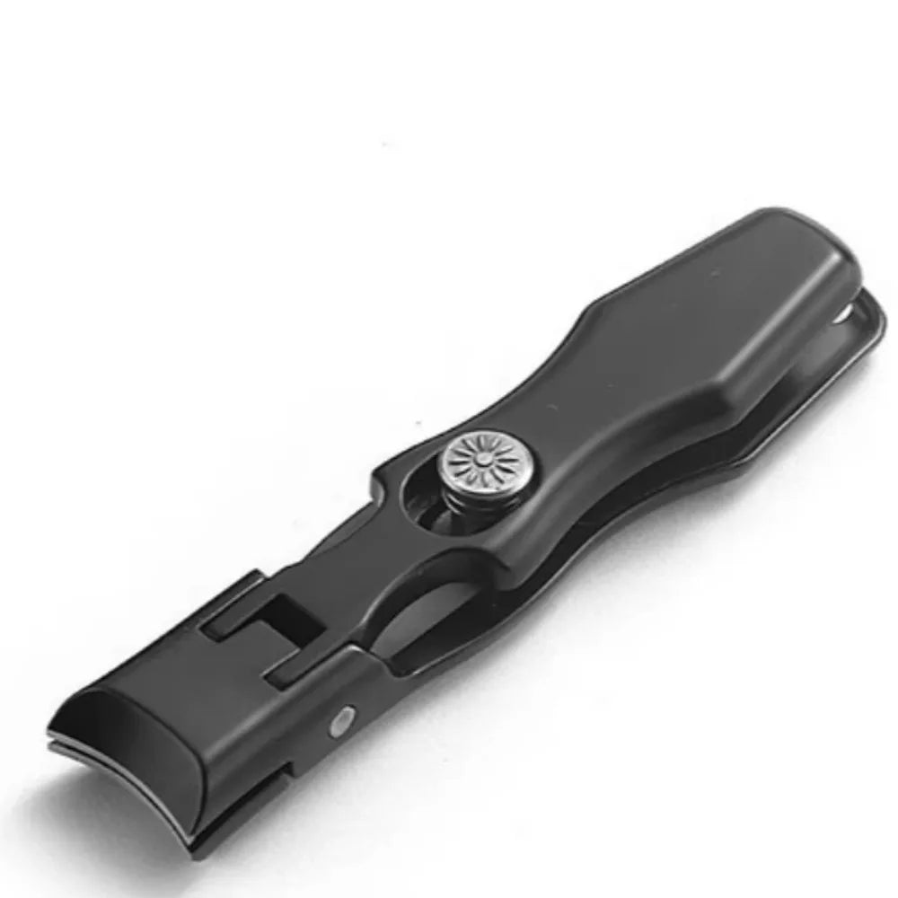 Nail Clippers Stainless Steel Wide Jaw Opening Manicure Fingernail Cutter Thick Hard Ingrown Anti Splash Toenail Scissors tools