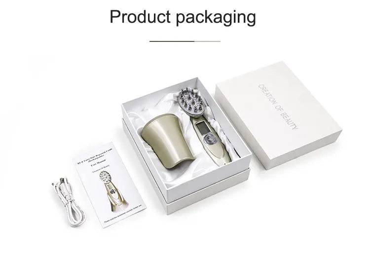 Electric Laser Hair Growth Comb Anti Hair Loss Massage Therapy Infrared RF Red Light EMS Vibration Massager Hair Brush Hair Care