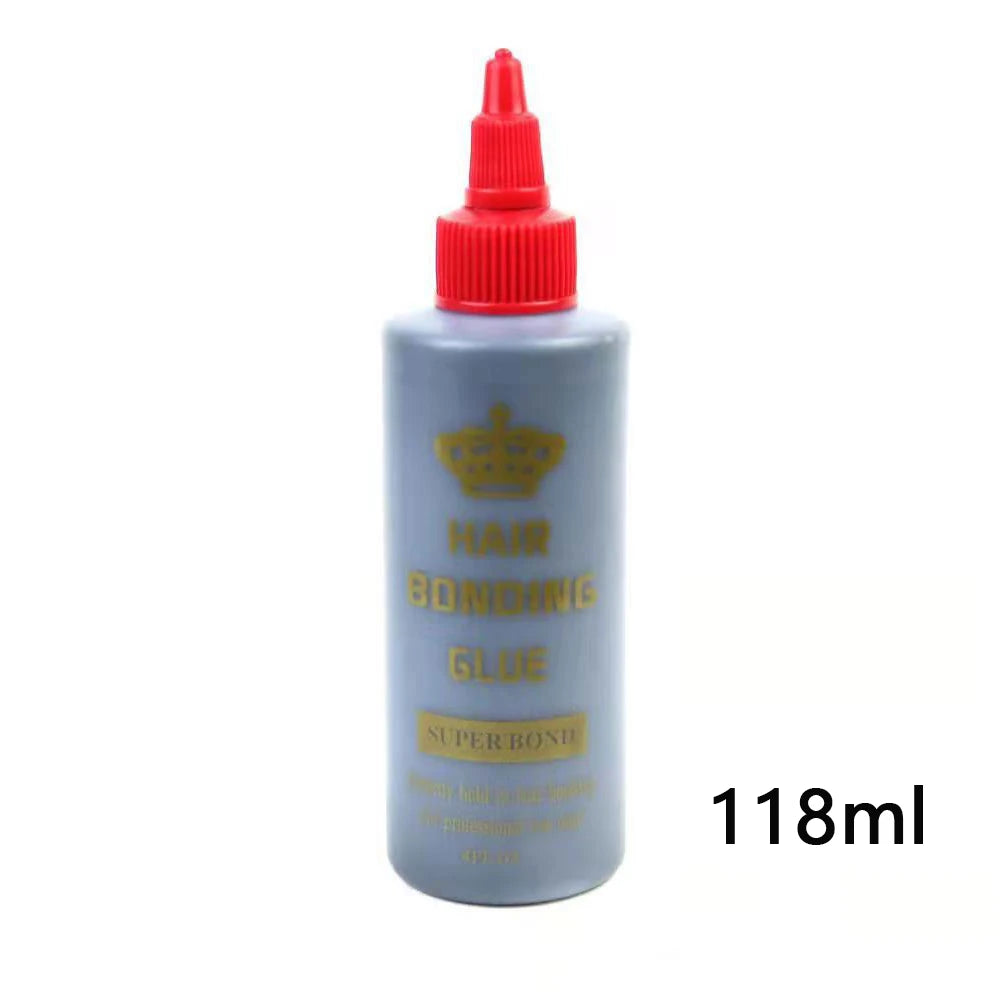 Wholesale 1 Oz/ 2 Oz/4Oz 30 ml/60ml/118ml ack Hair Weft Bonding Glue Hair Weave bond