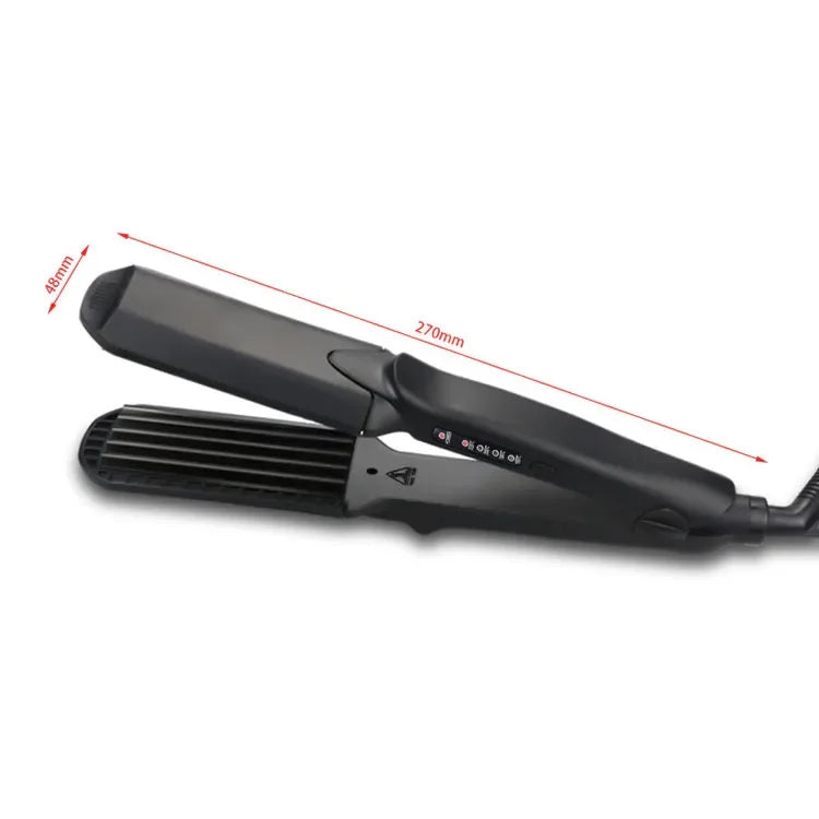 Hair Straightener Flat Iron 4-in-1 Interchangeable Plates Fast Electric Ceramic Hair Wave Hair Styling