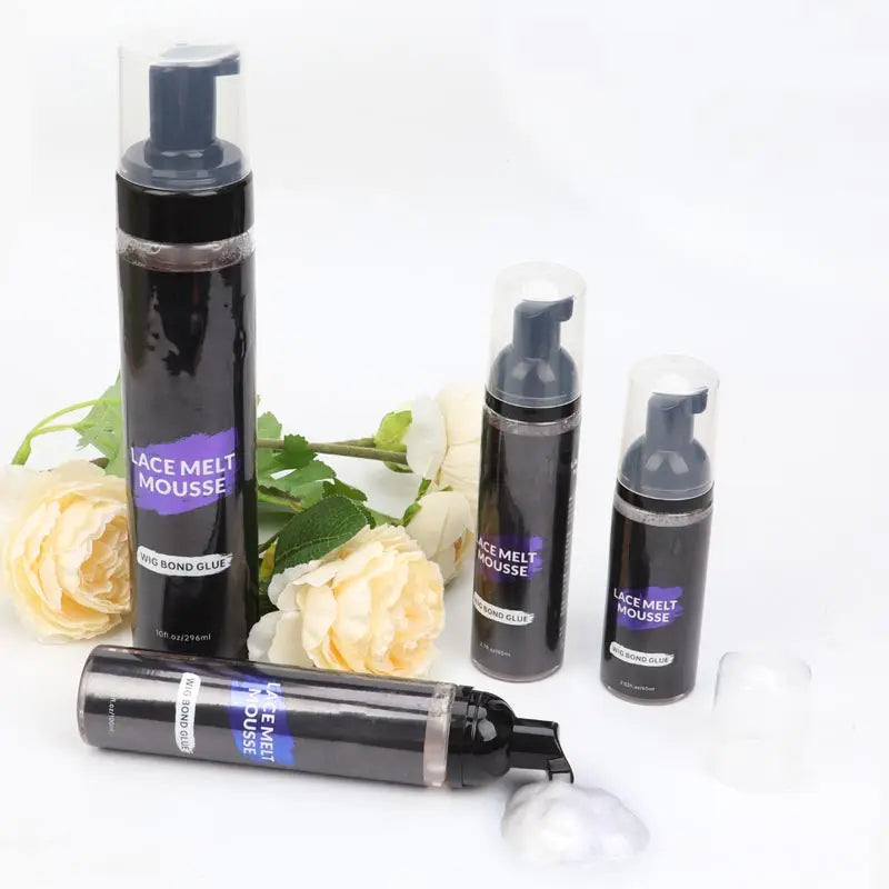 Lace Bond Glue Lace Melt Mousse 40ml-100ml Extreme Firm Hold Lace Melted Foam Glueless Wigs Install Lace Melting Foam Mousse