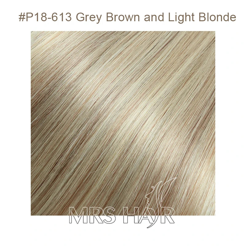 I Tip Keratin Hair Extensions Real Human Hair Pre Bonded Micro Beads Hair Capsules Micro link Capsules Hair 14-22" 30g/1pack