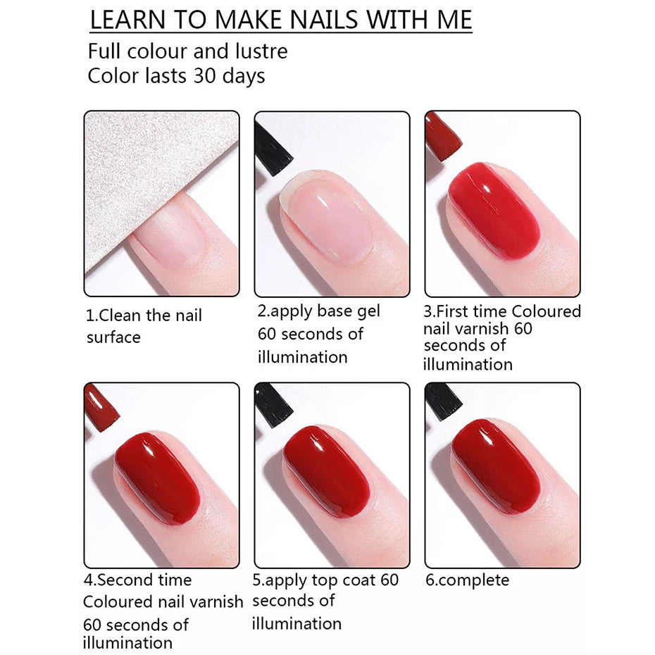 2Pcs Black White Nail Gel Polish Set 8Ml Semi Permanent Soak Off UV LED Varnish Manicure Tools Design DIY Charm Manicure Lacquer