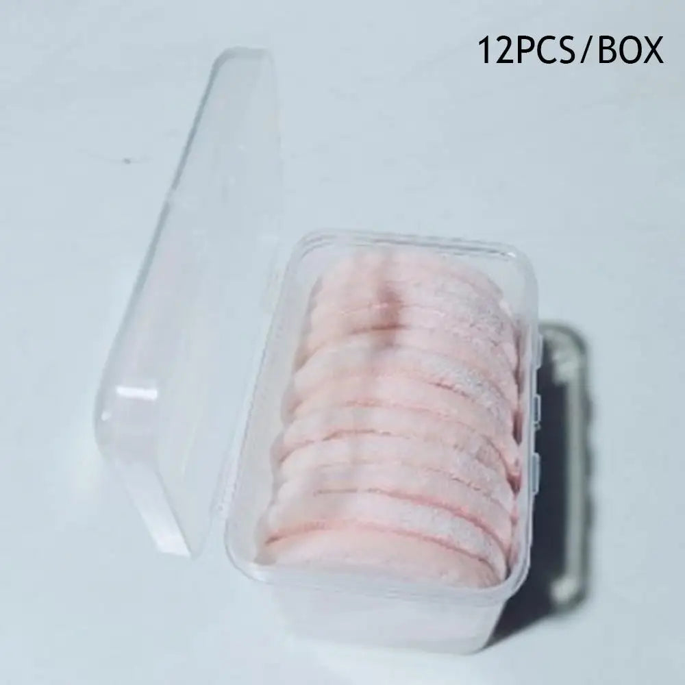 Cute Velvet Plush Powder Puff Round Makeup Puff Washable Product Soft Smooth Supplies Facial Beauty Items Dry Use Makeup Tool