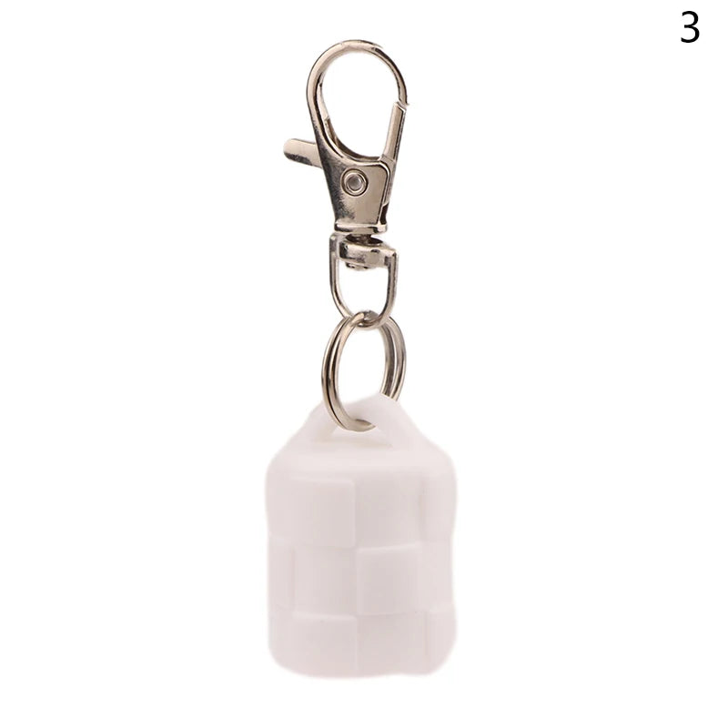 1/3 Pcs Silicone Lip Gloss Keychain Caps For Women Travel Convenient Beauty Product Accessories Travel Makeup Tool Accessory