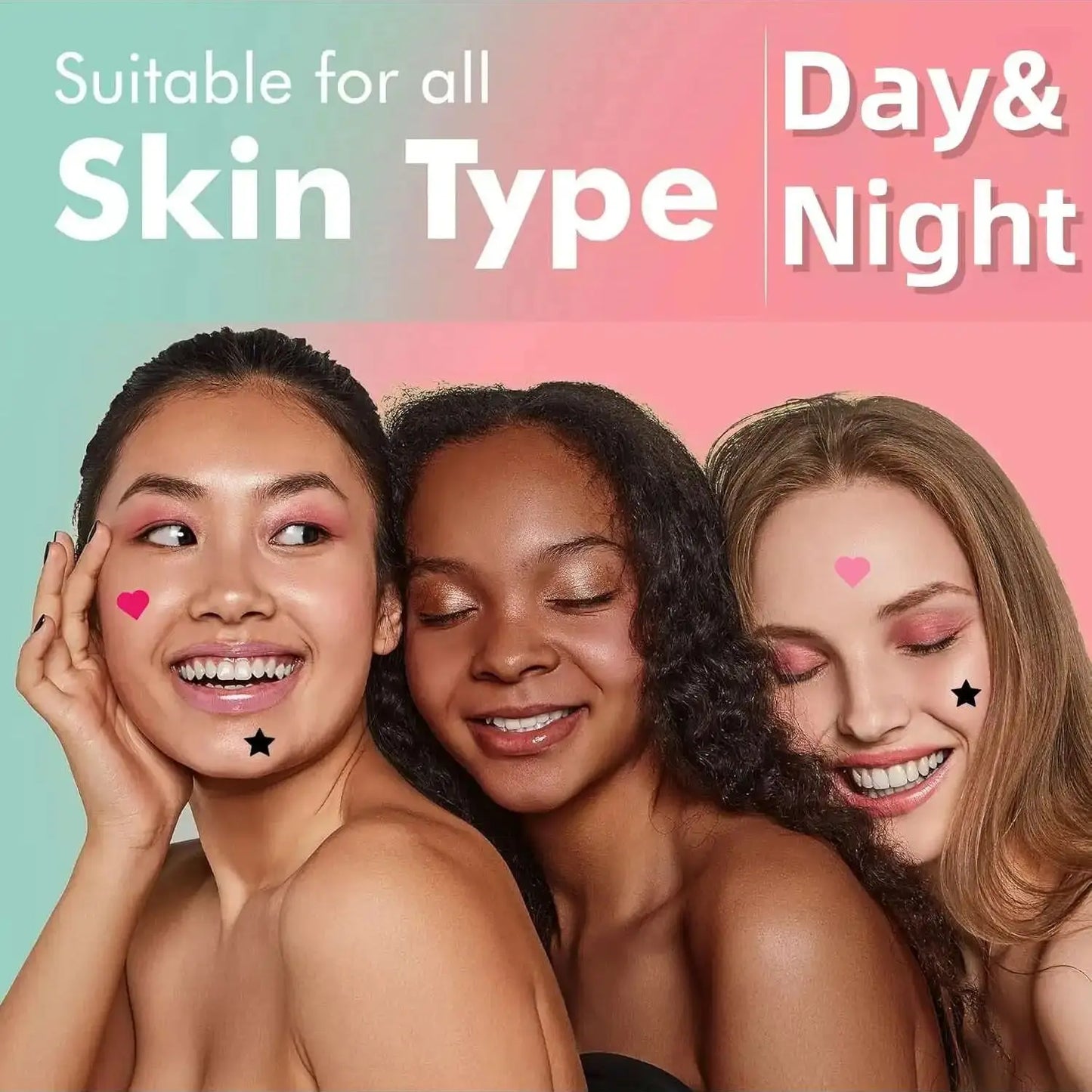 432 Count - Acne Patch, covering pimples and blemishes, facial and skin spot stickers, suitable for party performances