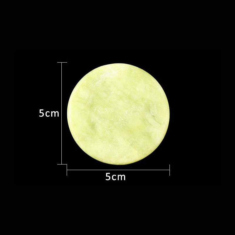 5/10 Pcs Round Jade Stone Eyelash Extension Glue Adhesive Pallet Pad Stand Holder Lash Lifting Supplies women Beauty Makeup Tool