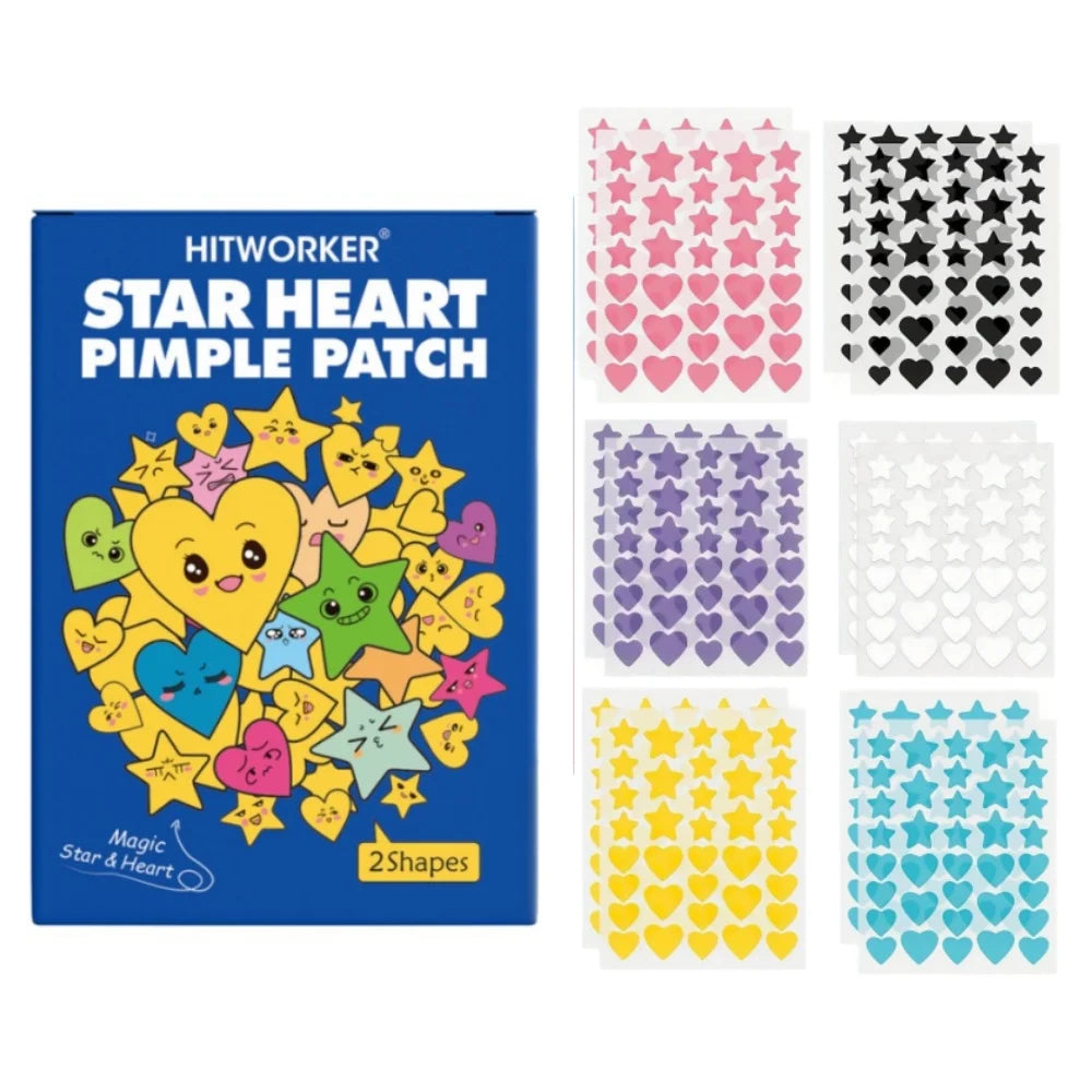 432 Count - Acne Patch, covering pimples and blemishes, facial and skin spot stickers, suitable for party performances