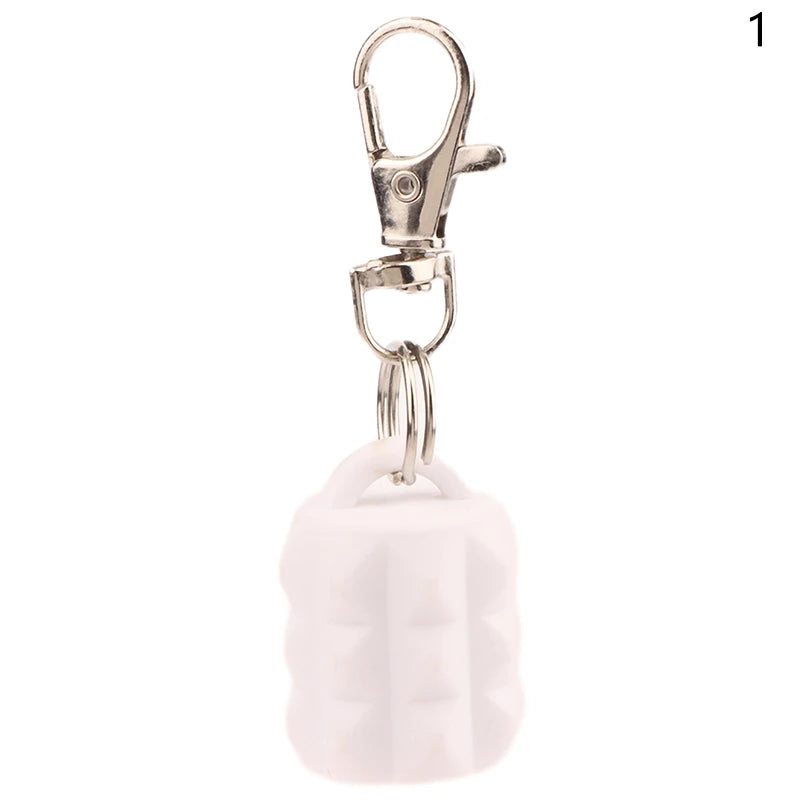 1/3 Pcs Silicone Lip Gloss Keychain Caps For Women Travel Convenient Beauty Product Accessories Travel Makeup Tool Accessory