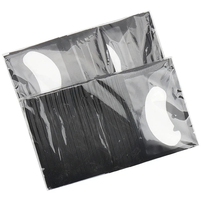 50 Pairs Eyelash Extension Under Eye Pads, Eye Patches for Lash Extensions, Makeup Stickers Tip Protectors Beauty Salon Supplies