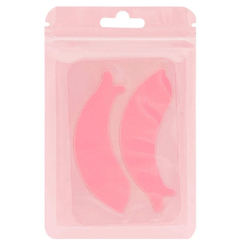 1 Pair Reusable Silicone Eye Pads Lash Lift Under Eye Gel Patch Grafting Lashes Beauty Makeup Tools Eyelash Extension Supplies