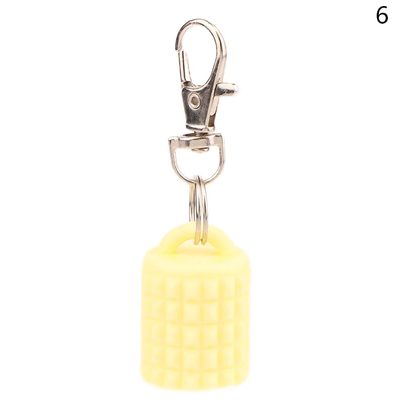 1/3 Pcs Silicone Lip Gloss Keychain Caps For Women Travel Convenient Beauty Product Accessories Travel Makeup Tool Accessory