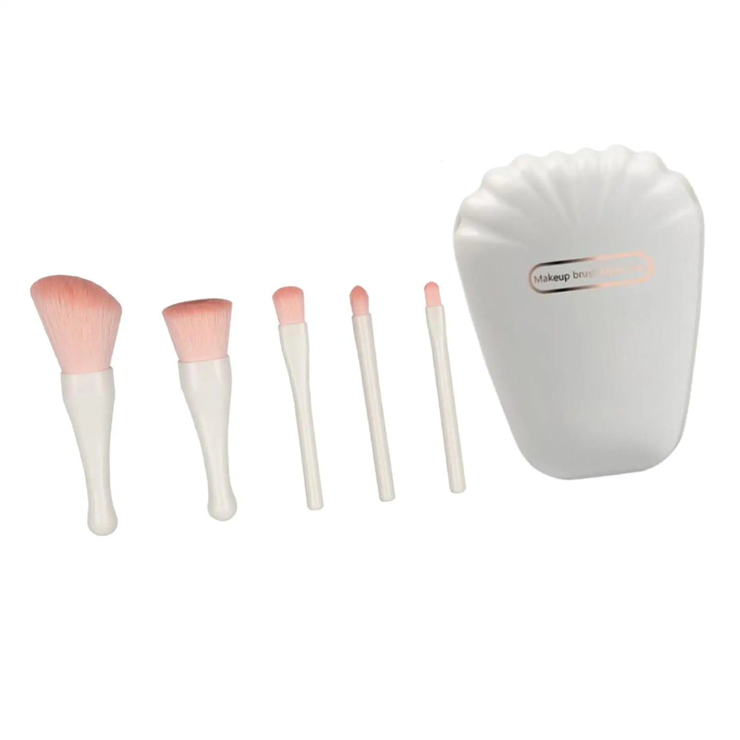 5 Set Makeup Brush Set Beauty Products Mini Portable with Storage Box Brush Kit