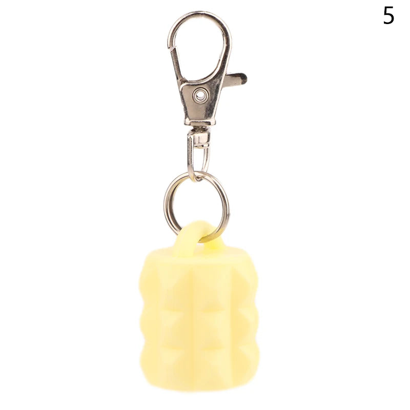 1/3 Pcs Silicone Lip Gloss Keychain Caps For Women Travel Convenient Beauty Product Accessories Travel Makeup Tool Accessory