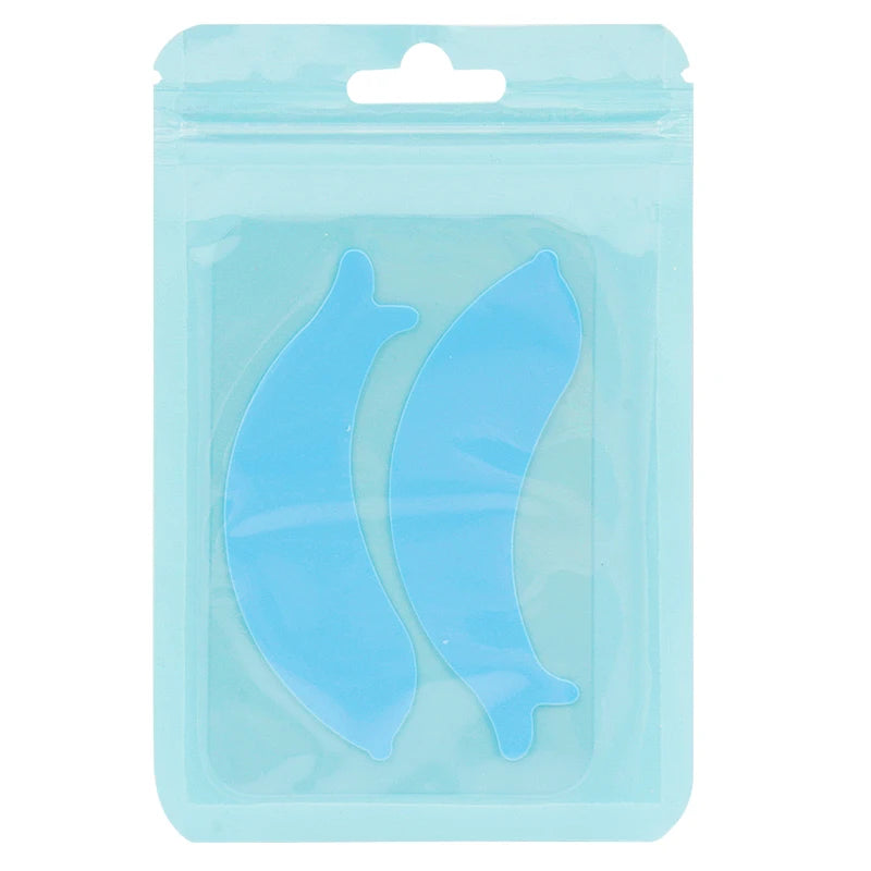 1 Pair Reusable Silicone Eye Pads Lash Lift Under Eye Gel Patch Grafting Lashes Beauty Makeup Tools Eyelash Extension Supplies