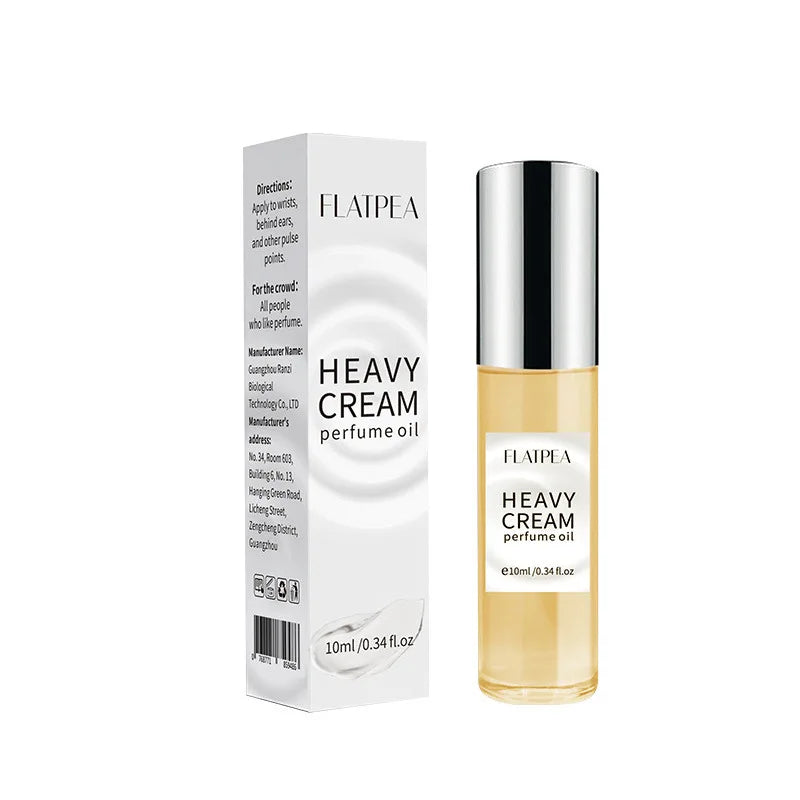 10ML Cream Vanilla Roller Perfume Long-lasting Fragrance Dating Convenient Packaging Women's Perfume FreshCharming Light Perfume
