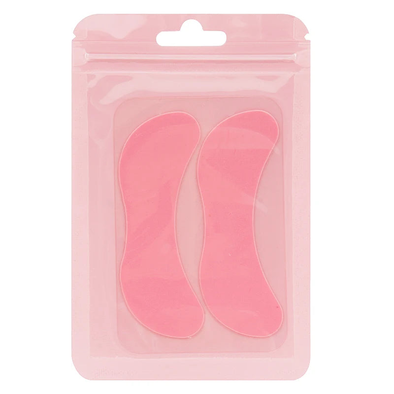 1 Pair Reusable Silicone Eye Pads Lash Lift Under Eye Gel Patch Grafting Lashes Beauty Makeup Tools Eyelash Extension Supplies