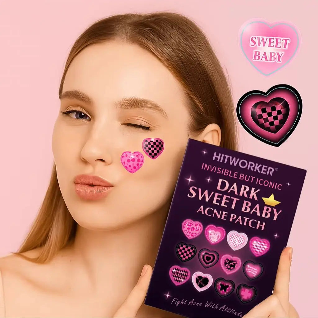 48/120 water-based acne patches, effectively covering acne and blemishes, suitable for music festival party performances