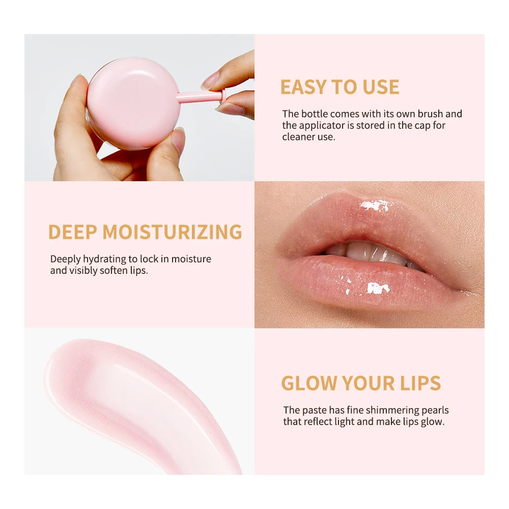Lakerain Nourish Lip Treatment Balm Hydrate Visibly Plump Lips Exfoliating Clean Moisturizer Makeup Beauty Health Care Products