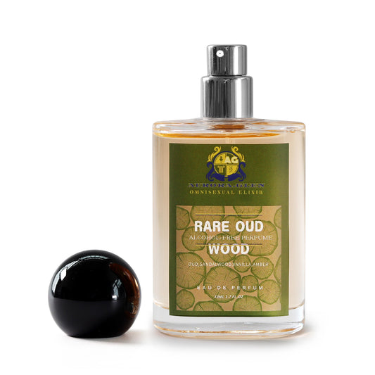 Alcohol Free Perfume Rare Oud Wood Unisex Woody Perfume Long Lasting Sandalwood Amber Vanilla-Luxury Fragrance for Men and Women
