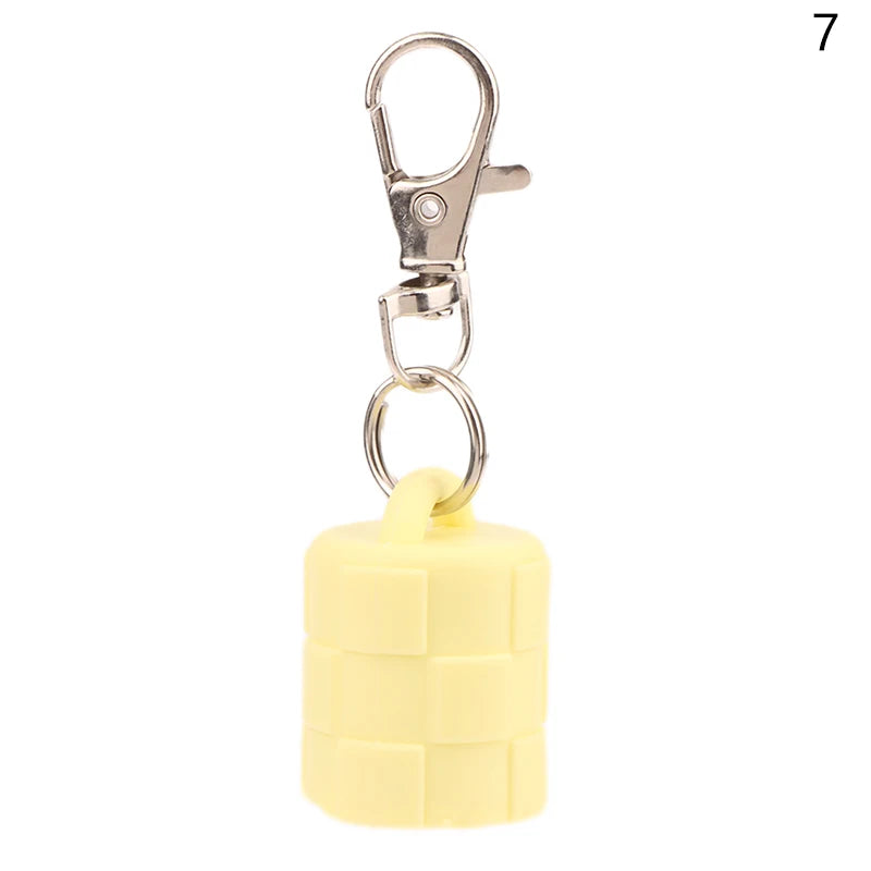 1/3 Pcs Silicone Lip Gloss Keychain Caps For Women Travel Convenient Beauty Product Accessories Travel Makeup Tool Accessory