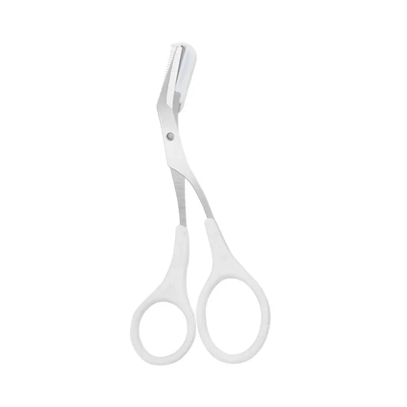 Eyebrow Trimmer Scissor Beauty Products for Women Eyebrow Scissors with Comb Beauty Scissors  Stainless Steel Makeup Accessories