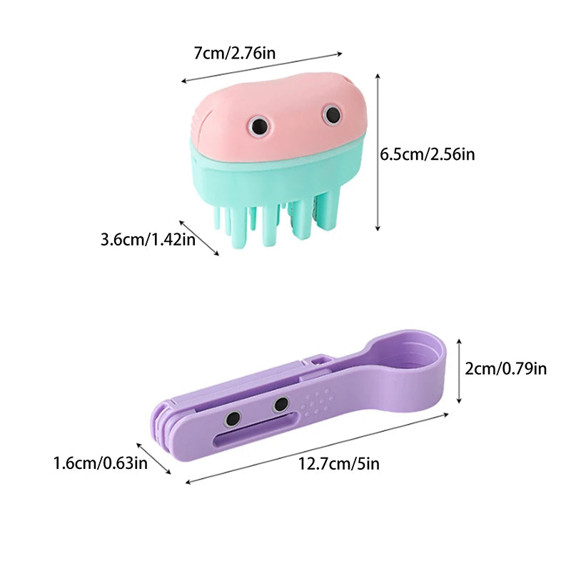 Cute Monster Hair Trimmer Comb Multi-Functional Split Ends Cutter Portable Haircutting Tools Home Beauty Hairstyling Supplies