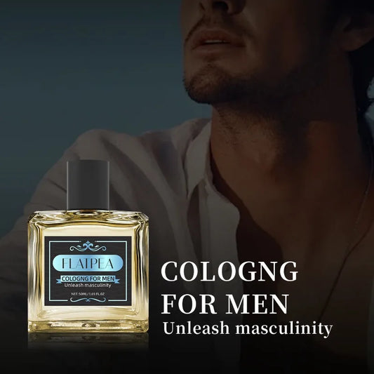 50ml Perfume For Men Charming Pheromone Cologne Long-Lasting Natural Fresh Alluring Alcohol-Free Woody Fragrance عطر