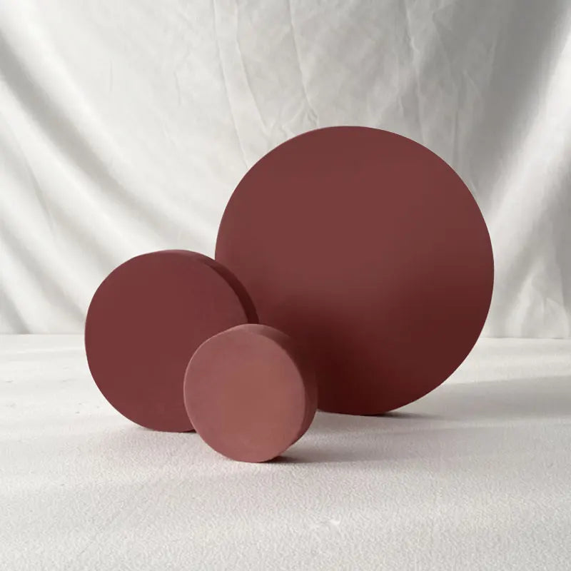 Foam Geometry Photo Props Beauty Makeup Skin Care Products Shooting Pendulum Props Decorative Ornaments Photography Platform