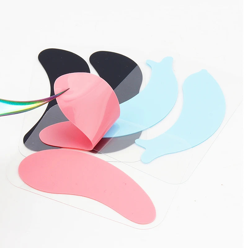 1 Pair Reusable Silicone Eye Pads Lash Lift Under Eye Gel Patch Grafting Lashes Beauty Makeup Tools Eyelash Extension Supplies