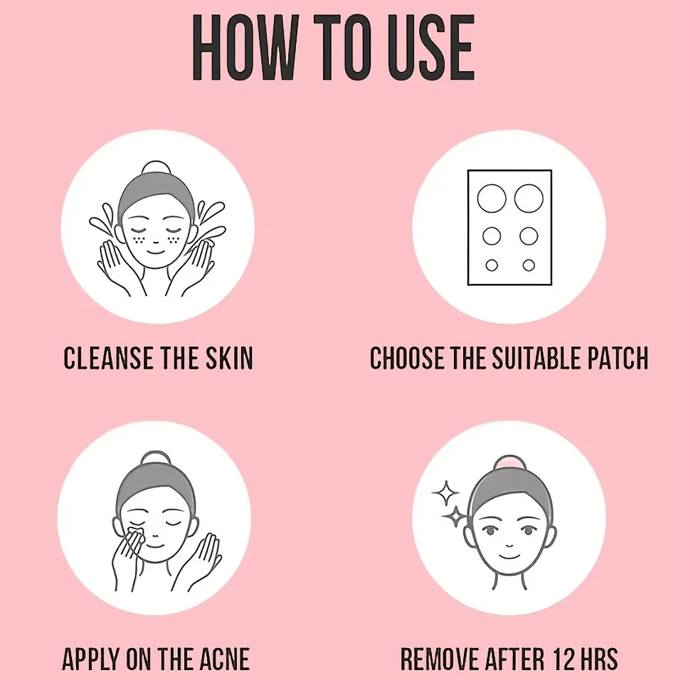 240pcs Star Shape Pimple Colorful Hydrocolloid Acne Patches Facial Skin Care Isolate Air Pollution Closed Acne Blemishes Cover