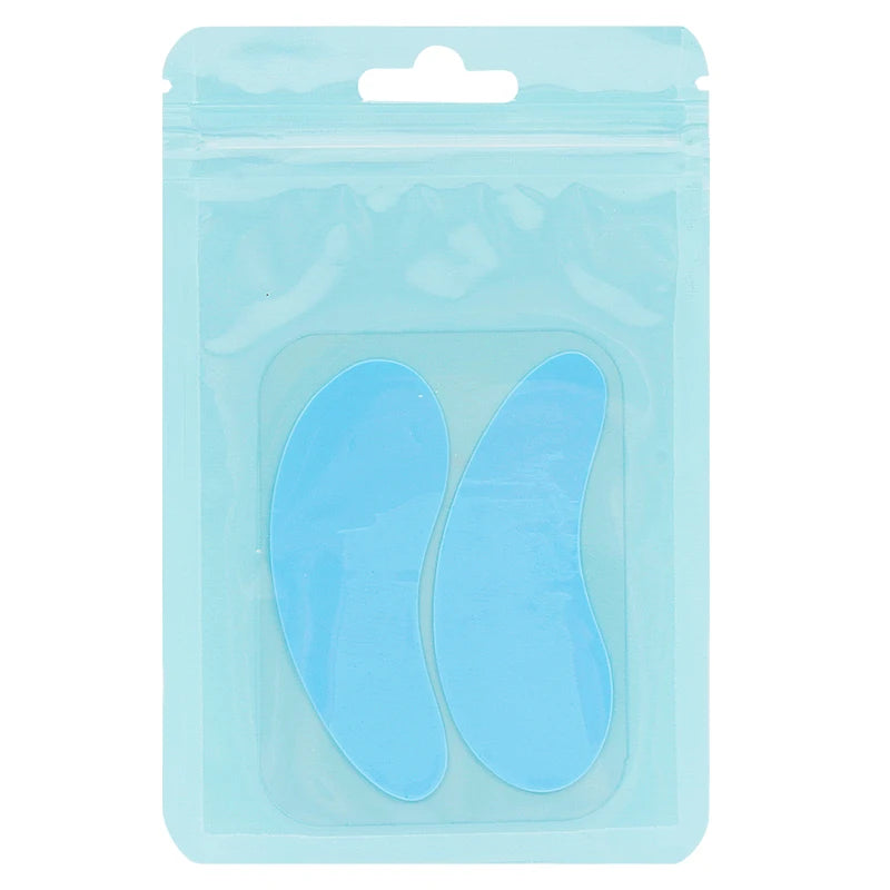 1 Pair Reusable Silicone Eye Pads Lash Lift Under Eye Gel Patch Grafting Lashes Beauty Makeup Tools Eyelash Extension Supplies