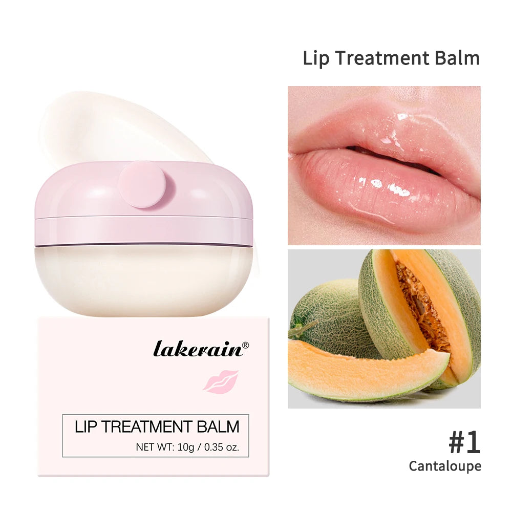 Lakerain Nourish Lip Treatment Balm Hydrate Visibly Plump Lips Exfoliating Clean Moisturizer Makeup Beauty Health Care Products