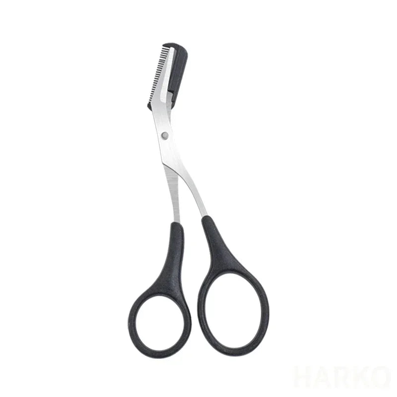 Eyebrow Trimmer Scissor Beauty Products for Women Eyebrow Scissors with Comb Beauty Scissors  Stainless Steel Makeup Accessories
