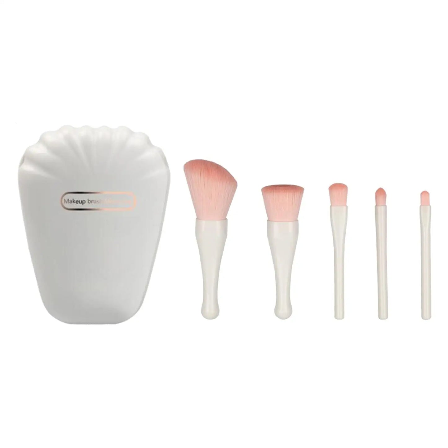 5 Set Makeup Brush Set Beauty Products Mini Portable with Storage Box Brush Kit