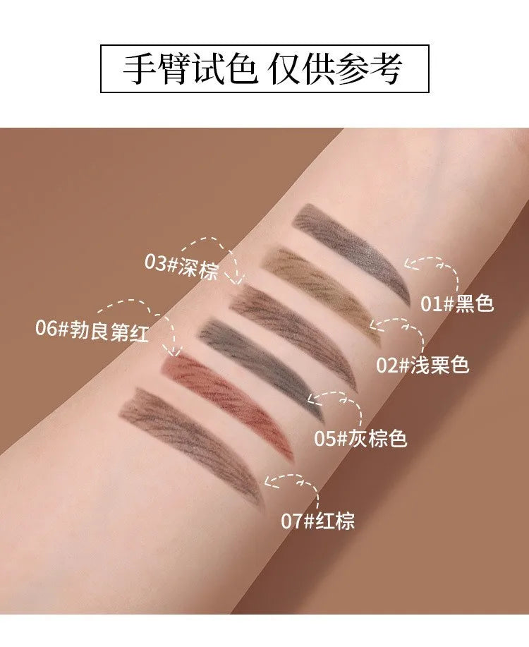 Wood Eyebrow Pencil Chinese Makeup Waterproof Women's Beauty Products China Eyebrow Styling Water Resistant Sweat