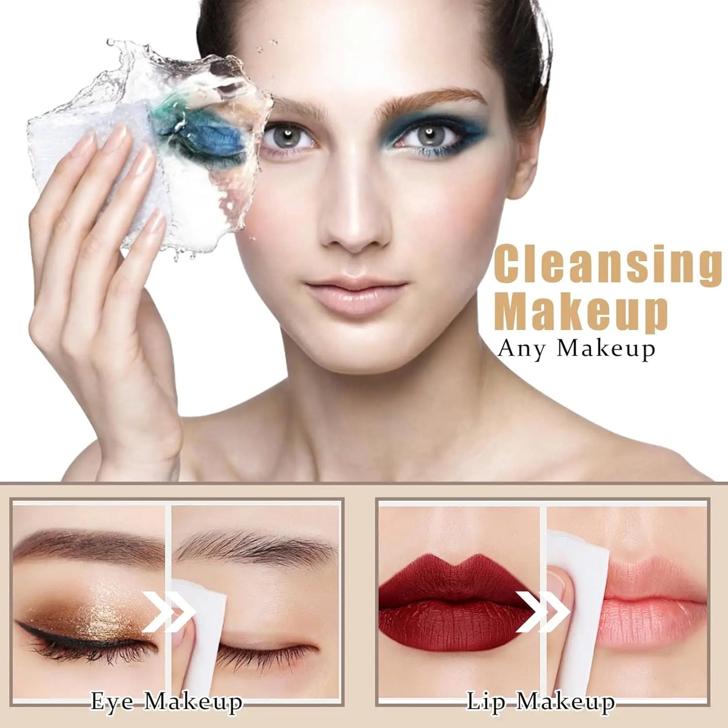 Sensitive Skin Amino Acid Makeup Remover - Gentle Hydrating, Lightweight Oil Free Facial Cleanser 50ml/1.69oz