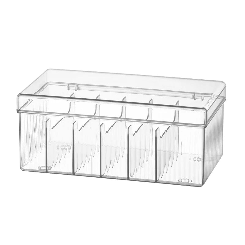 Transparent Eyelash Beauty Organizer Display Rack Makeup Cotton Swabs Storage Box for Grafting Lash Eyelash Extension Supplies