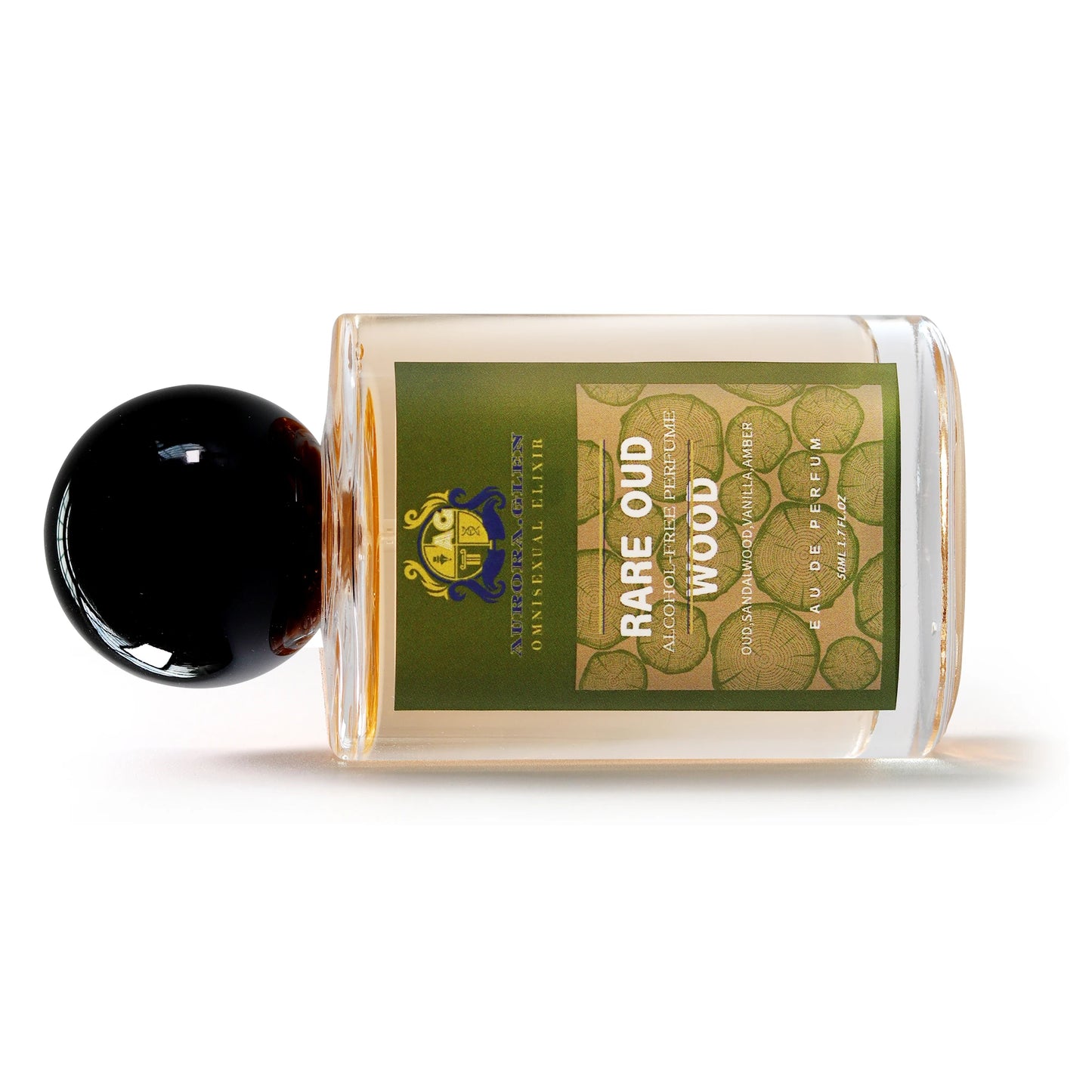 Alcohol Free Perfume Rare Oud Wood Unisex Woody Perfume Long Lasting Sandalwood Amber Vanilla-Luxury Fragrance for Men and Women