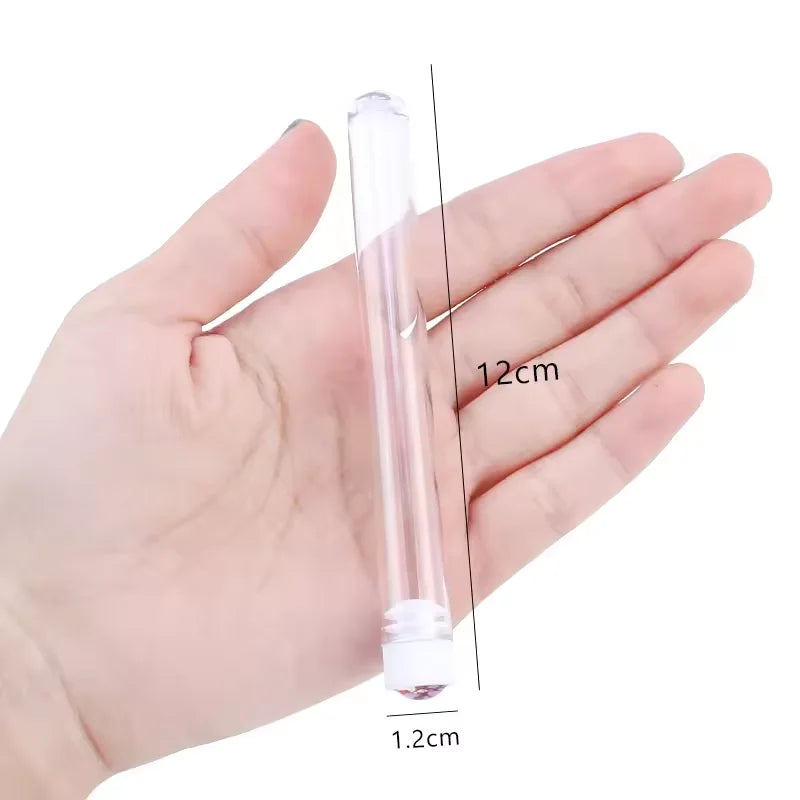 Eyelash Brush Tube With Eyebrow Brushes Reusable Mascara Wands Replaceable Makeup Applicators Dust-proof Lash Extension Supplies