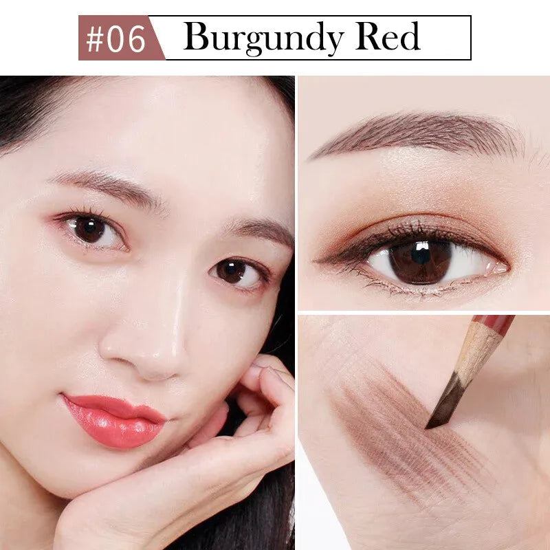 Wood Eyebrow Pencil Chinese Makeup Waterproof Women's Beauty Products China Eyebrow Styling Water Resistant Sweat