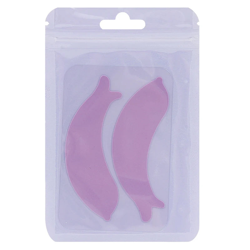 1 Pair Reusable Silicone Eye Pads Lash Lift Under Eye Gel Patch Grafting Lashes Beauty Makeup Tools Eyelash Extension Supplies