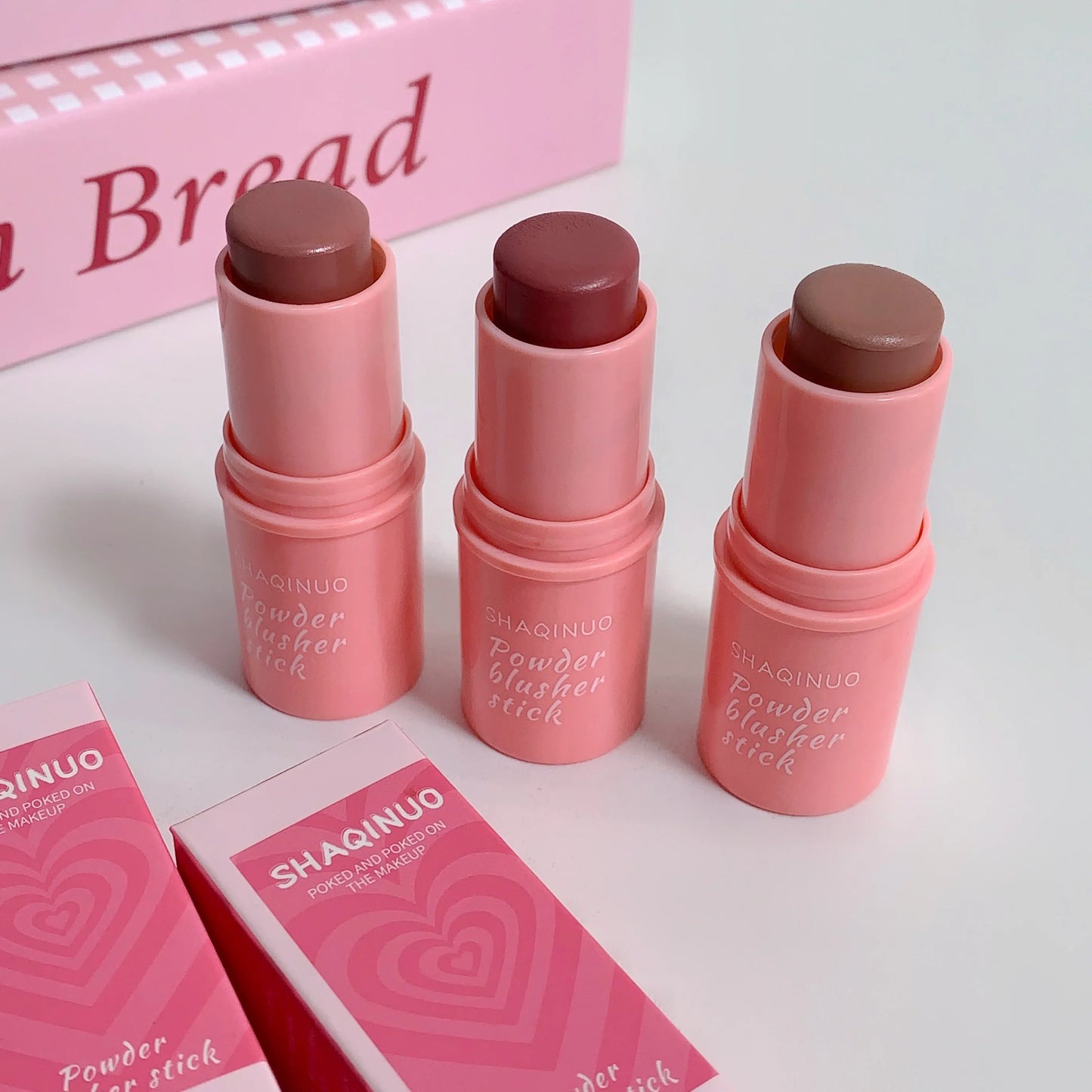 Blush Stick  Multifunctional, Matte Finish, Brightening Blush Cream for Natural Everyday Makeup - Perfect for Daily Face Makeup,