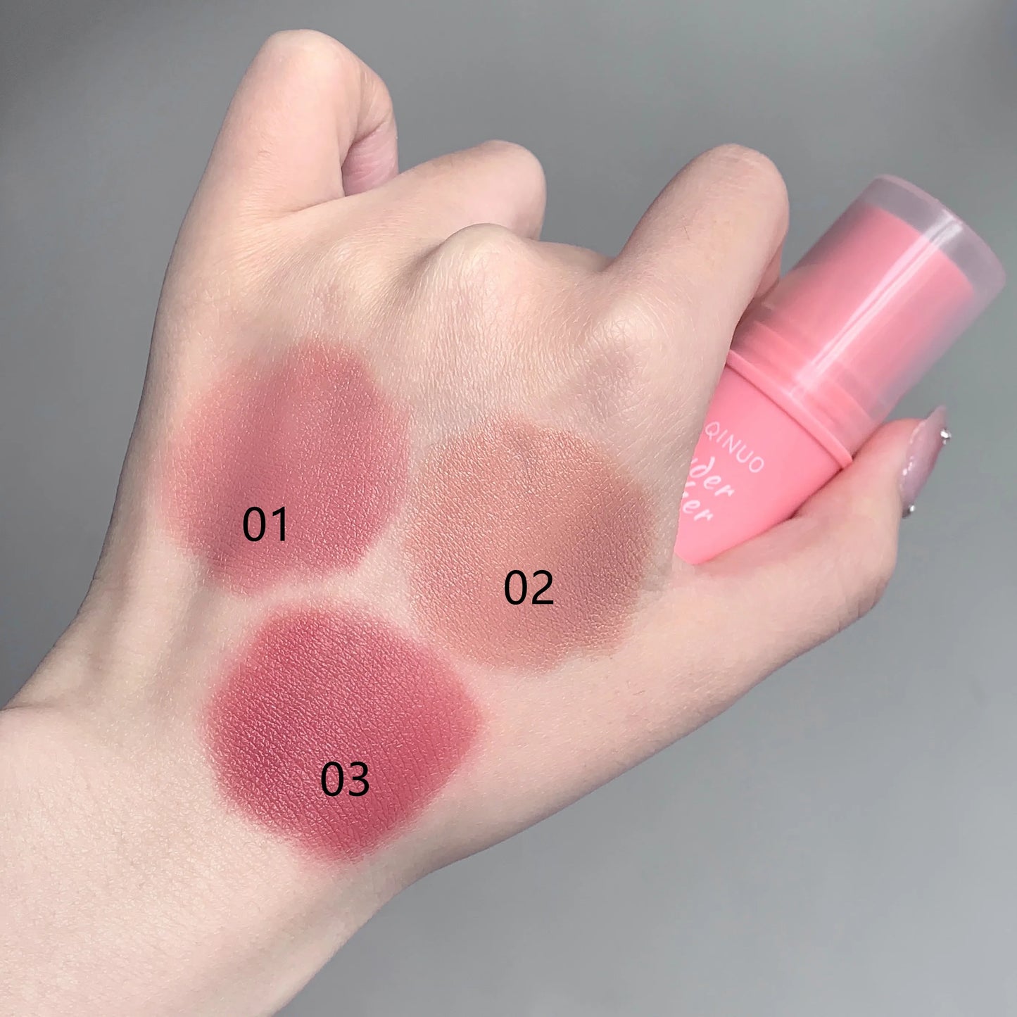Blush Stick  Multifunctional, Matte Finish, Brightening Blush Cream for Natural Everyday Makeup - Perfect for Daily Face Makeup,