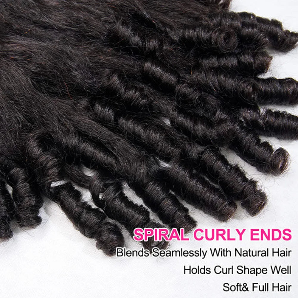 Kinky Straight Headband Wig - Glueless Wear and Go Human Hair